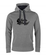 She is strong – Hoodie Unisex
