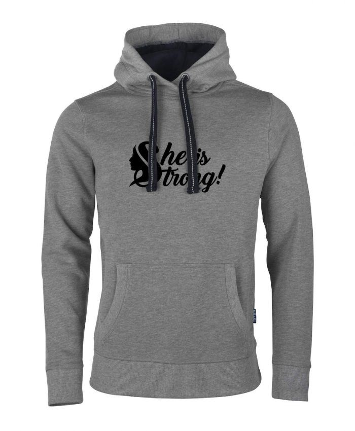 She is strong – Hoodie Unisex – Bild 1