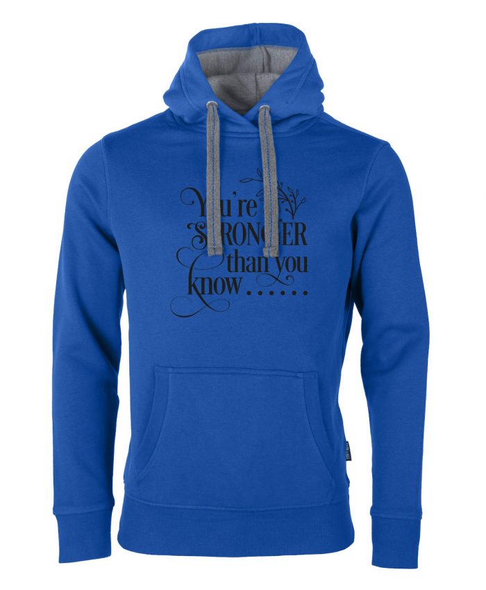 You’re Stronger than You Know – Hoodie Unisex – Bild 3