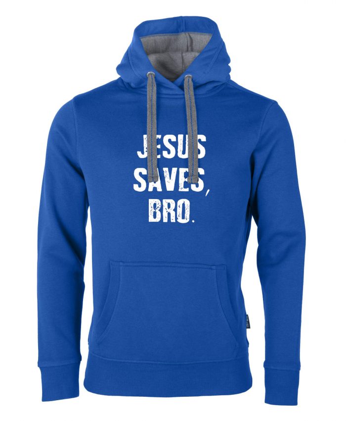 Jesus saves Bro – Hoodie Unisex – Bild 3