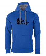 She is strong – Hoodie Unisex – Bild 3