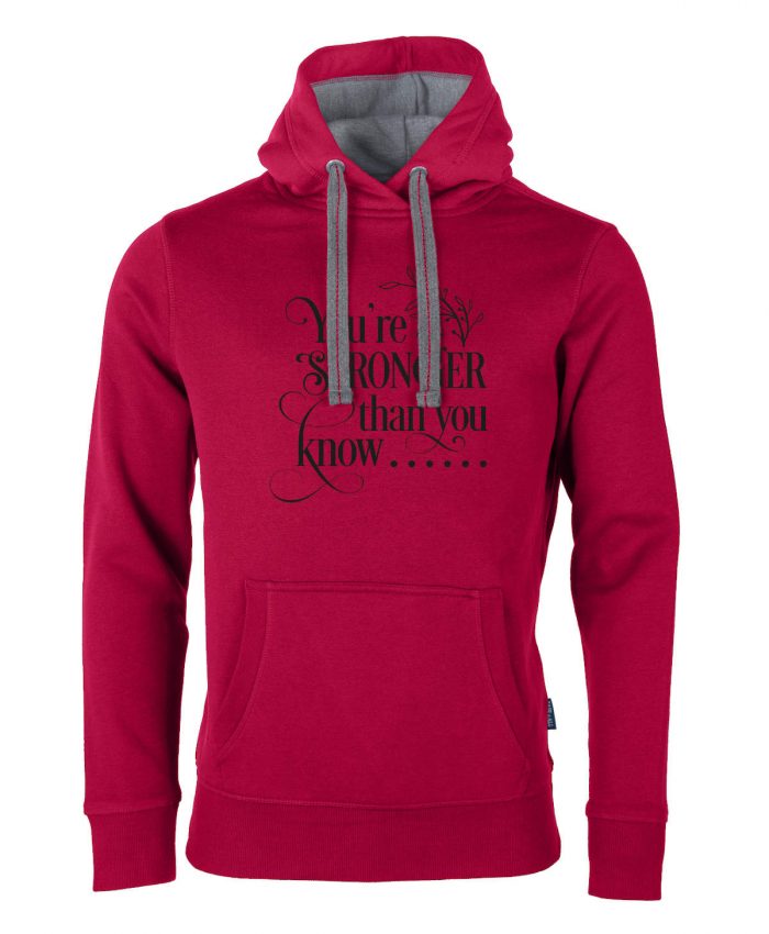 You’re Stronger than You Know – Hoodie Unisex – Bild 5