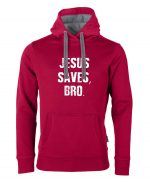 Jesus saves Bro – Hoodie Unisex – Bild 5
