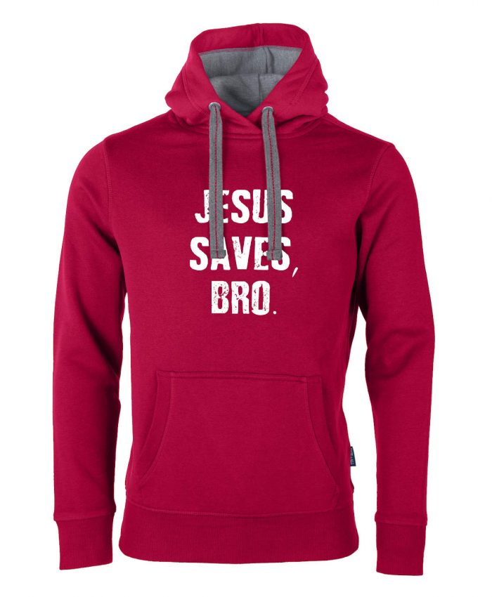 Jesus saves Bro – Hoodie Unisex – Bild 5