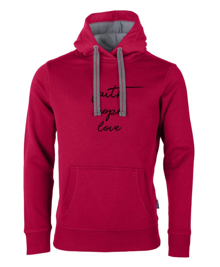 faith hope love – Hoodie Unisex – Bild 5