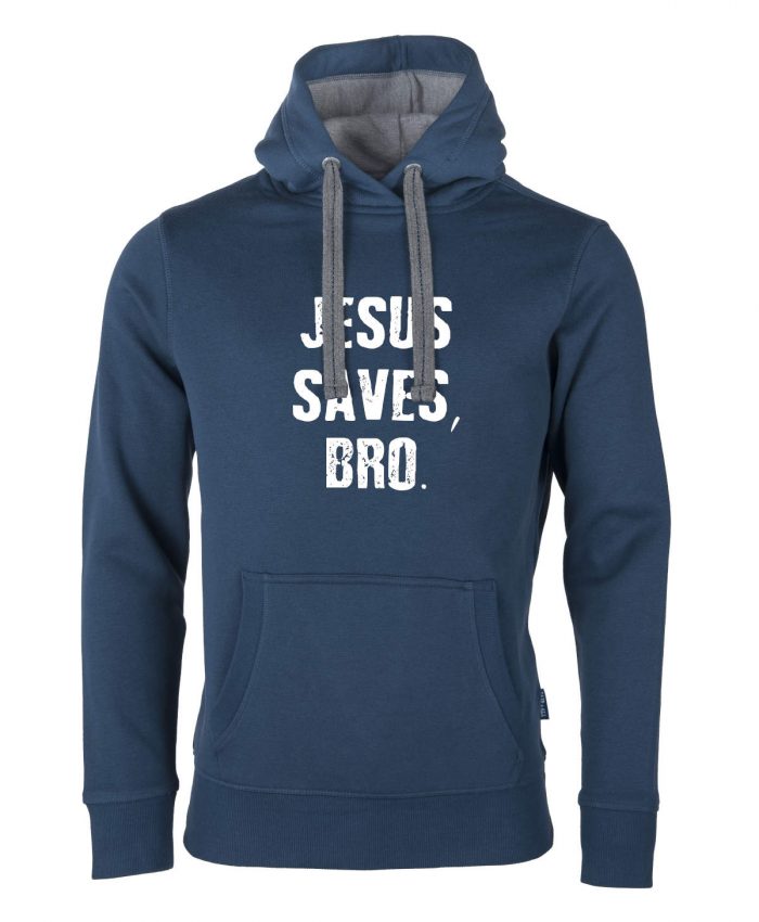 Jesus saves Bro – Hoodie Unisex – Bild 4