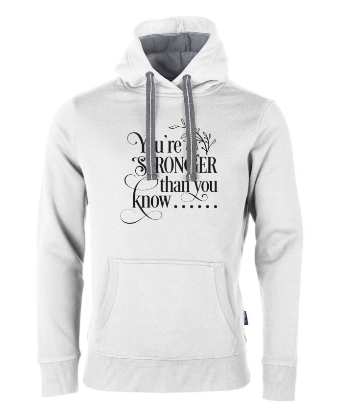 You’re Stronger than You Know – Hoodie Unisex – Bild 4