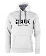 Jeremia 20, 11 - Ein starker Held – Hoodie Unisex – Bild 4
