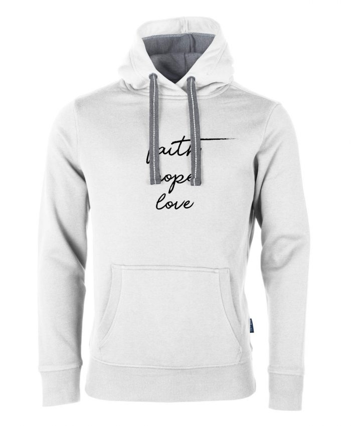 faith hope love – Hoodie Unisex – Bild 4