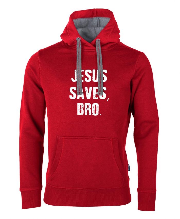 Jesus saves Bro – Hoodie Unisex – Bild 2