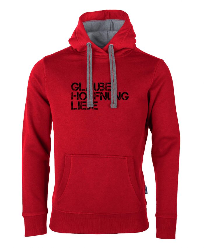 Glaube Hoffnung Liebe – Hoodie Unisex – Bild 2
