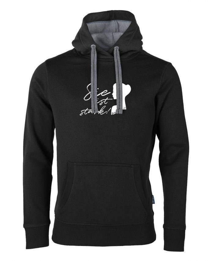 Sie ist stark – Hoodie Unisex – Bild 6