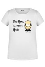 Der Herr ist mein Hirte - Bio-Shirt Mädchen rundhals – Bild 3