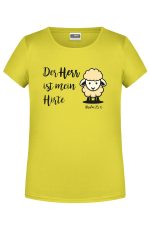 Der Herr ist mein Hirte - Bio-Shirt Mädchen rundhals – Bild 5
