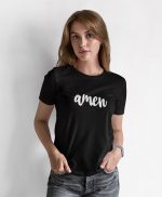 Amen - Bio-Shirt Frauen rundhals