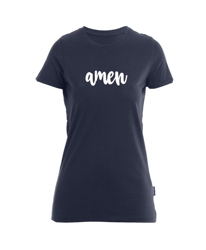 Amen - Bio-Shirt Frauen rundhals – Bild 2