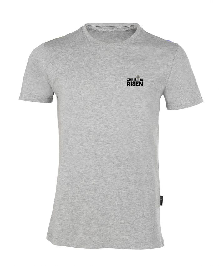 Christ is risen - Bio-Shirt Männer rundhals – Bild 3