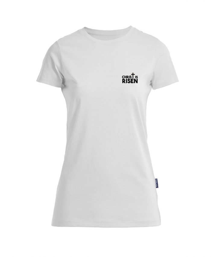 Christ is risen - Bio-Shirt Frauen rundhals – Bild 1