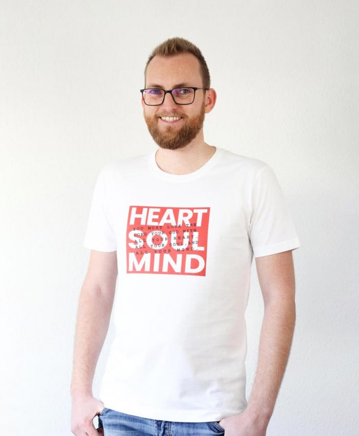 heart-soul-mind t-shirt