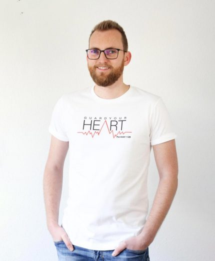 Guard your Heart - Bio-Shirt Männer rundhals