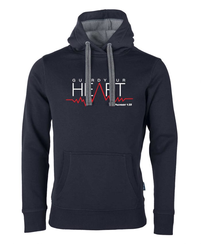 Guard your Heart – Hoodie Unisex – Bild 3
