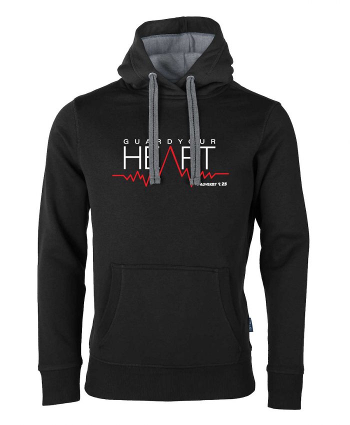 Guard your Heart – Hoodie Unisex – Bild 4
