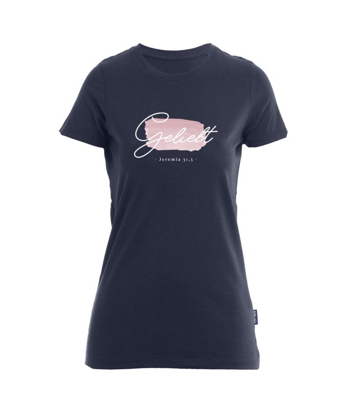 Geliebt - Bio-Shirt Frauen Rundhals – Bild 3
