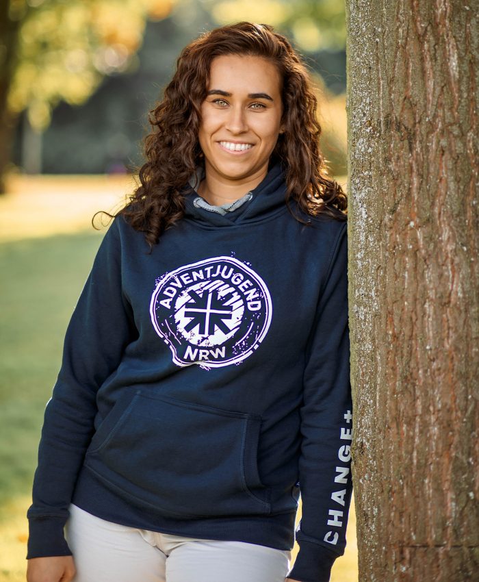 0900-aj-nrw-hoodie_woman Adventjugend NRW - Hoodie Unisex – Bild 1