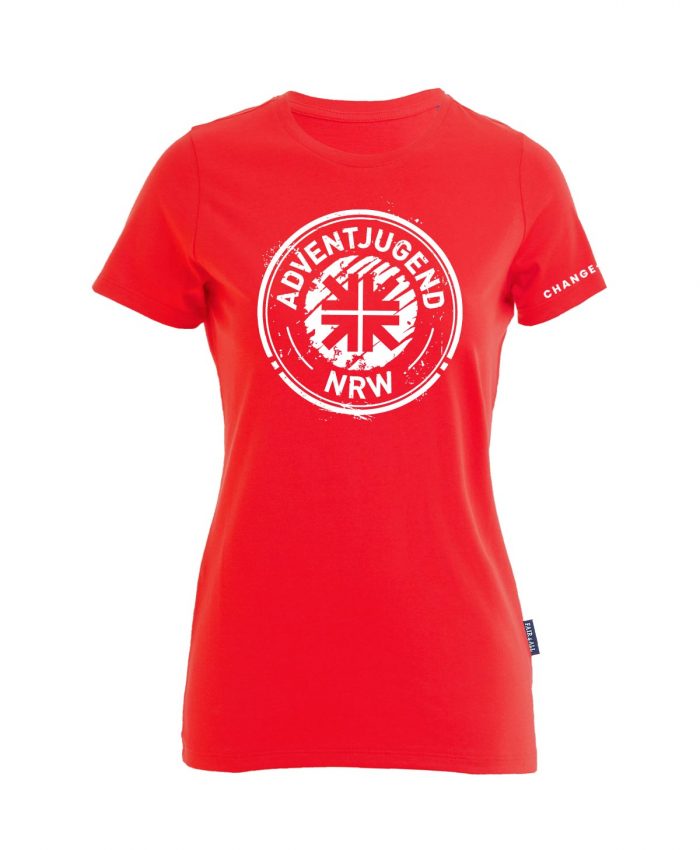 Adventjugend-NRW - Bio-Shirt Frauen Rundhals – Bild 4