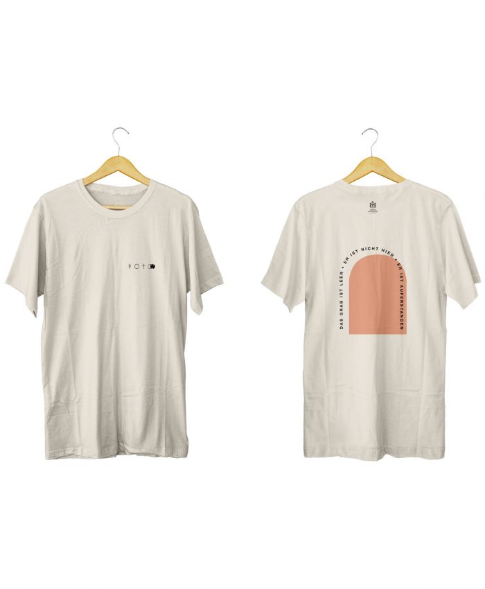 He is risen - Männer rundhals – Bild 2