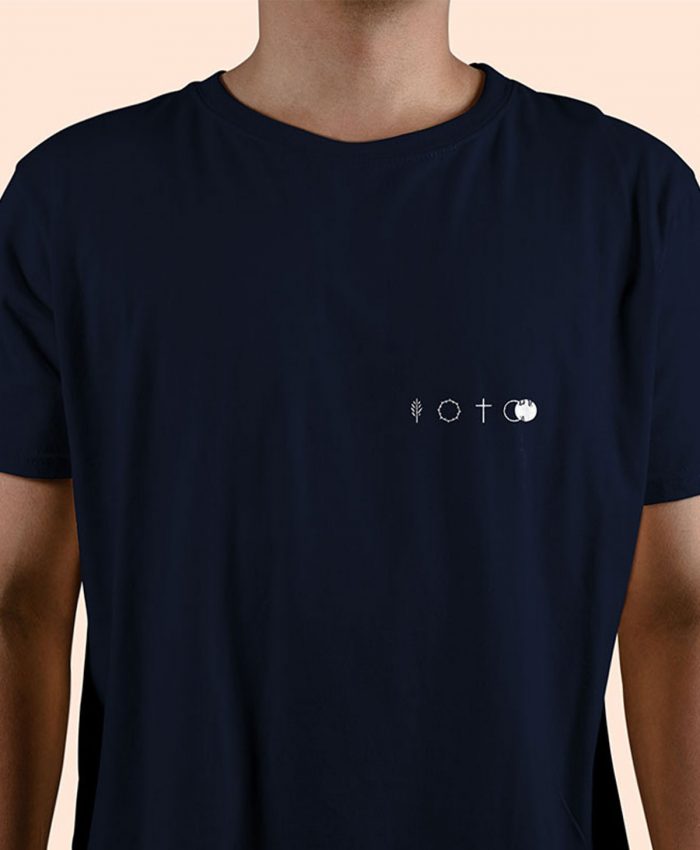 He is risen - Männer rundhals – Bild 1