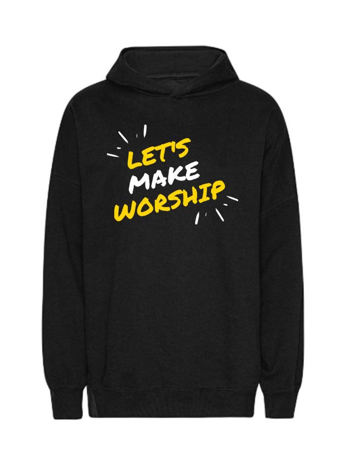 Oversized Hoodie - Let's Worship – Bild 2